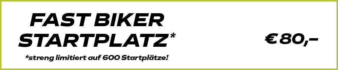 Fast Biker Startplatz